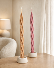 Twisted Taper Candle 10.5x1 inches