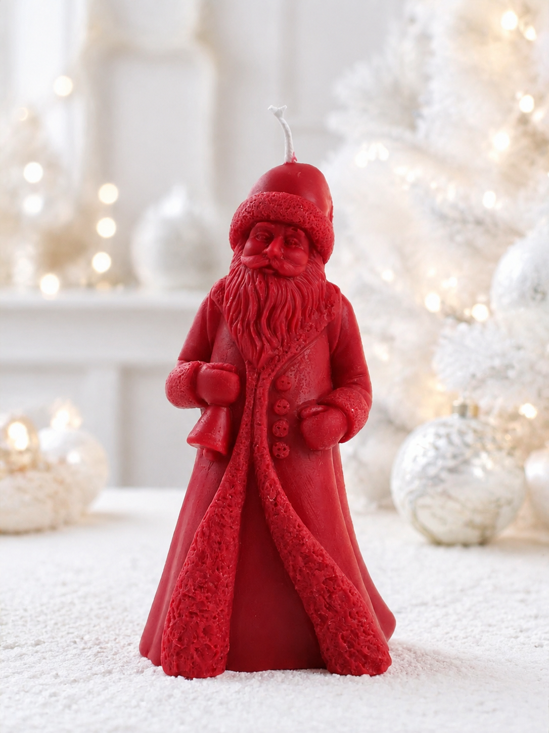 Santa Claus Candle handmade soy candle - Agaboo Candles