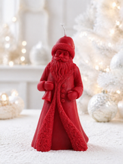 Santa Claus Candle handmade soy candle - Agaboo Candles