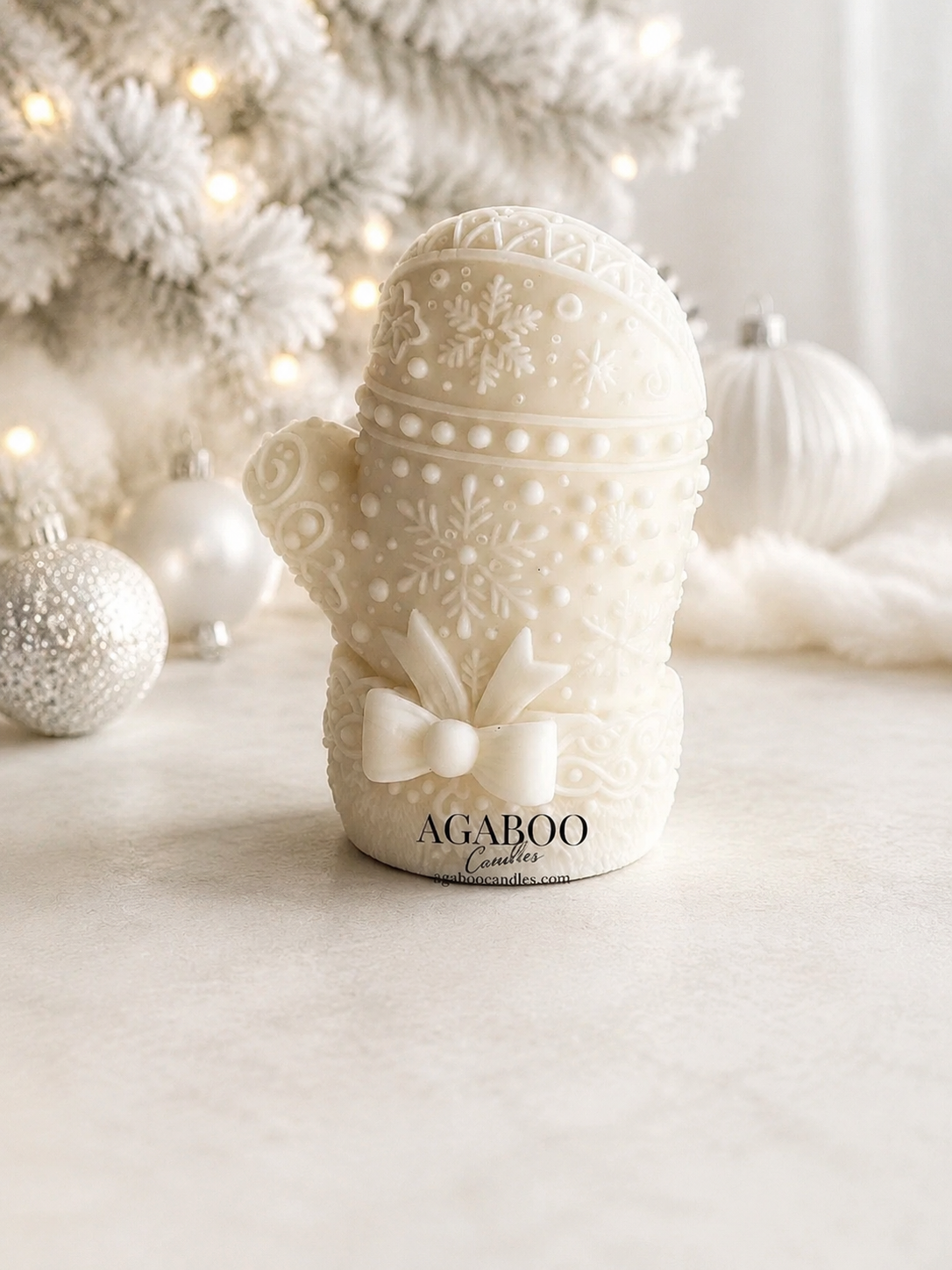 Glove Candle 5x4 inches