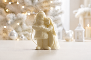 Mr and Mrs Santa Candle handmade soy candle - Agaboo Candles