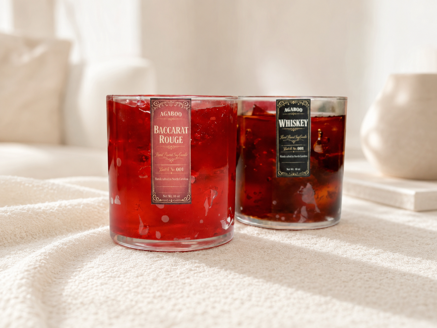 Whiskey / Baccarat Rouge Candle