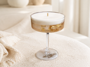 Large Martini Glass Candle 5.6x4.3 inches
