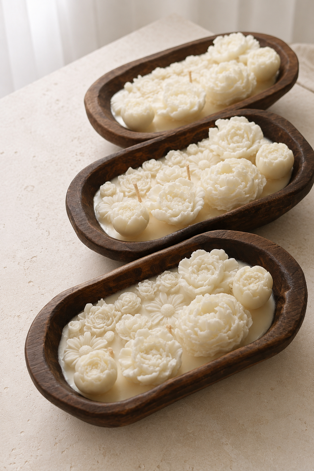 Luxury Dough Bowl Candle 2.5x9.5 inches 22 fl.oz