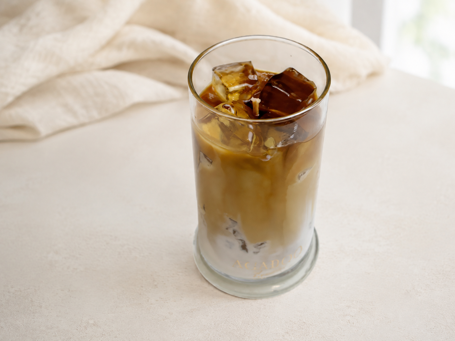 Large Iced Coffee Candle 6.25x3 inches