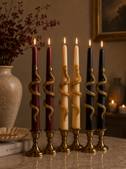 Snake Taper Candles