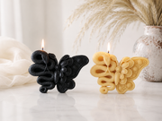 Skull butterfly Candle