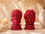 Gothic Lady Demon Candle 4.5x2.5 inches