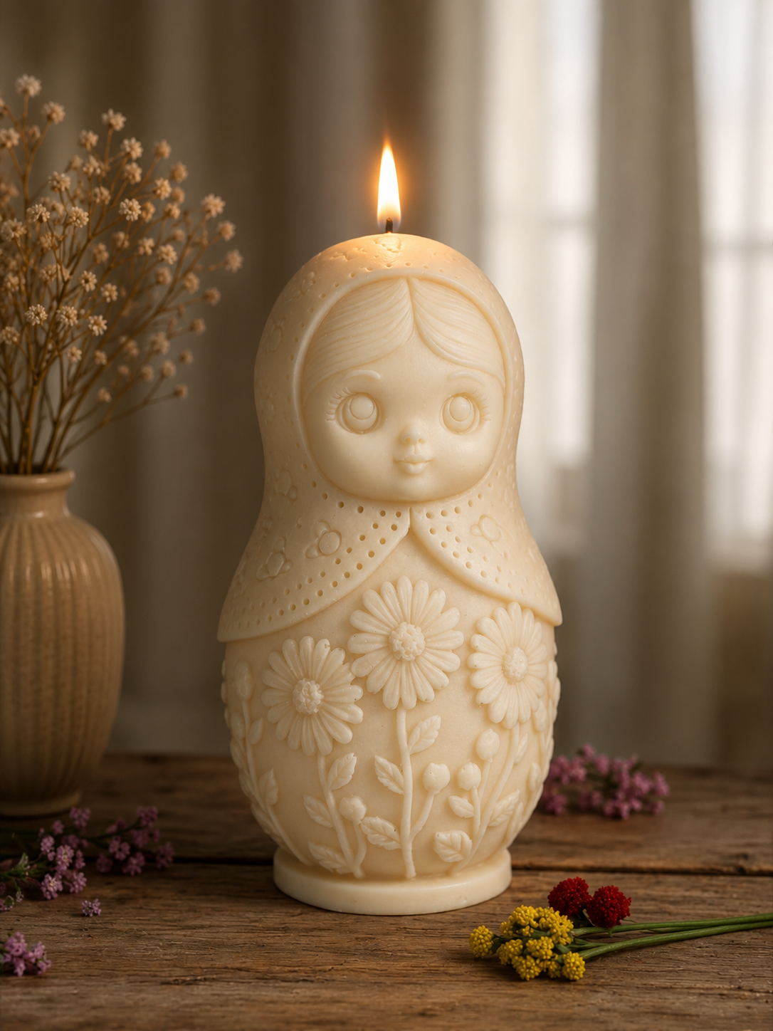 Matryoshka Candle