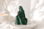 Sitting Mermaid Candle