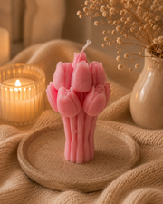 Tulip Bouquet Candle
