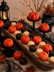HUGE Pumpkin Candle 2x19.5 inches 28 fl.oz