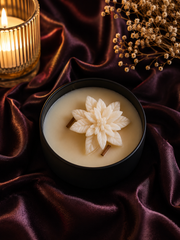 Floral Tin Candle 2x3.5 inches 4 fl.oz