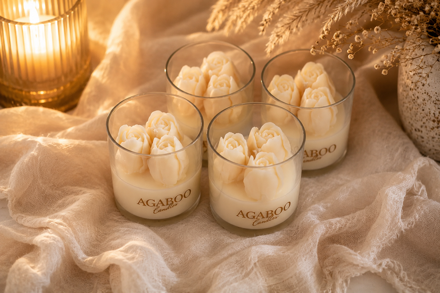 Tulip Blossom Candle