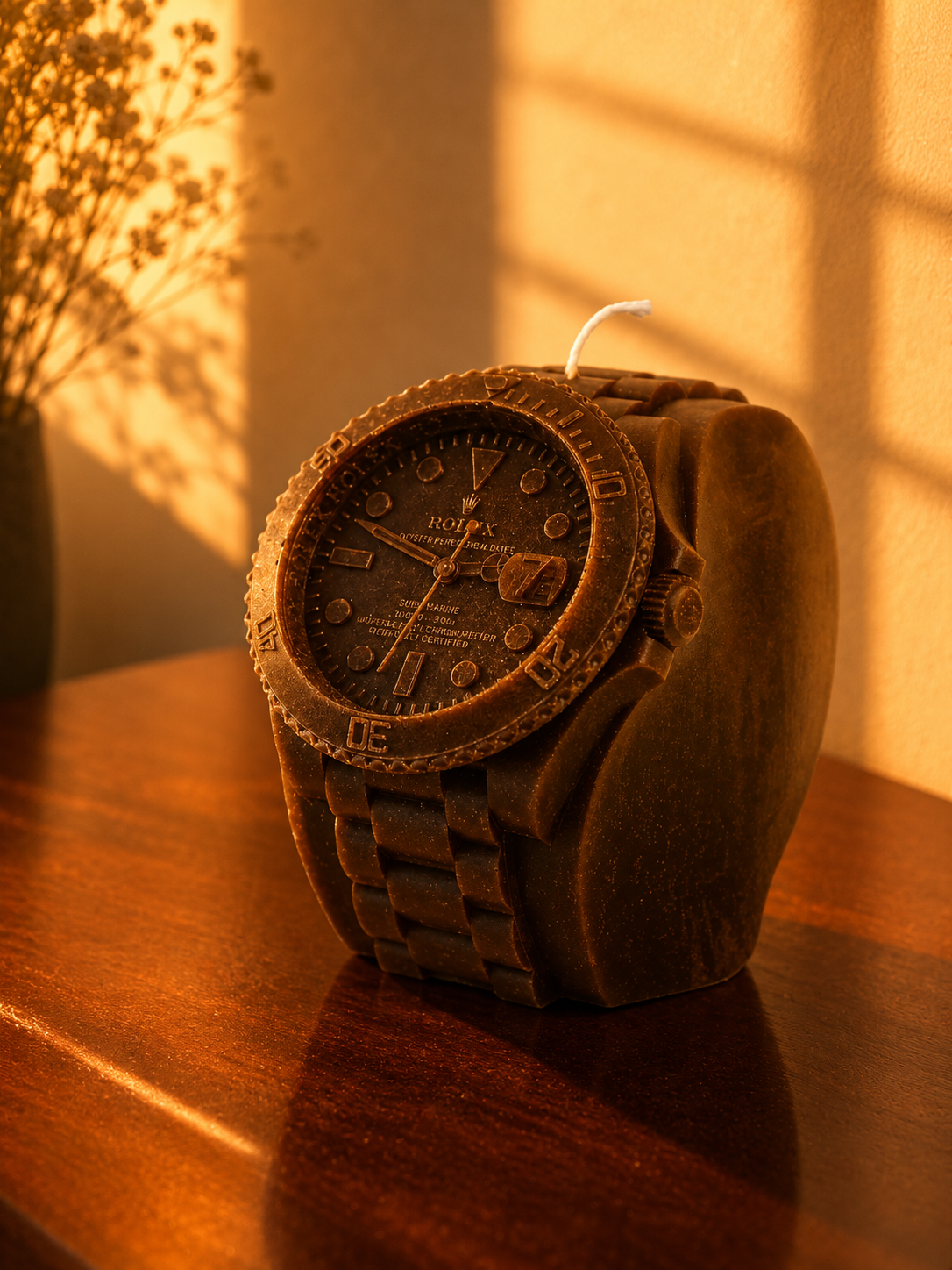 Luxe Watches Candle 4x4.5 inches
