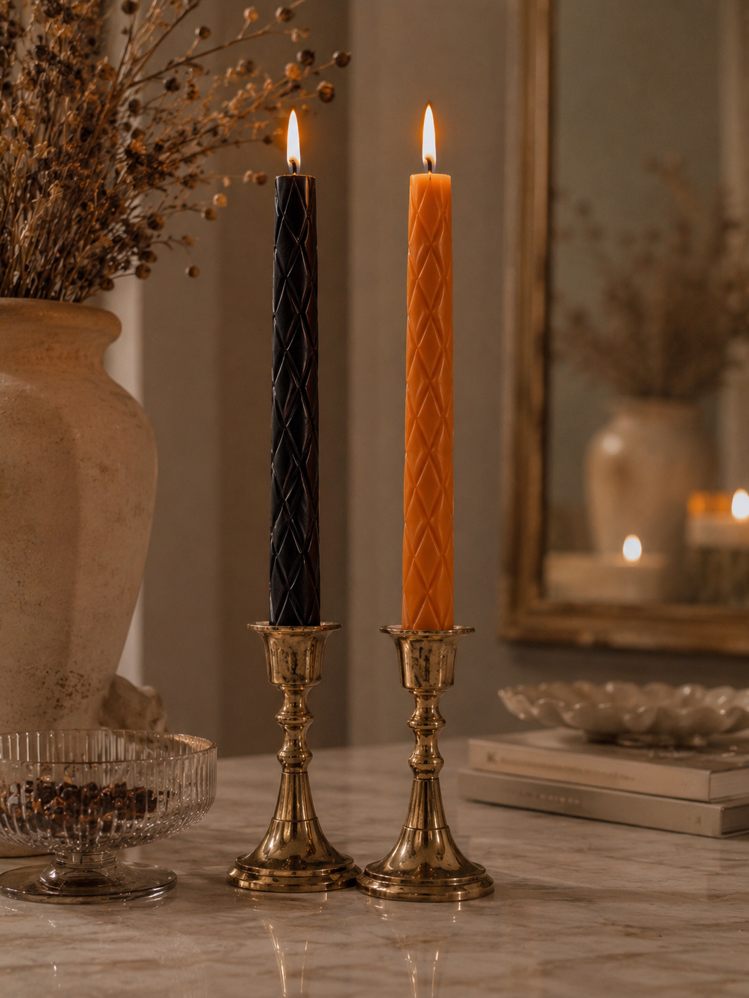 Chic Soft Taper Candle 10x7/8 inches