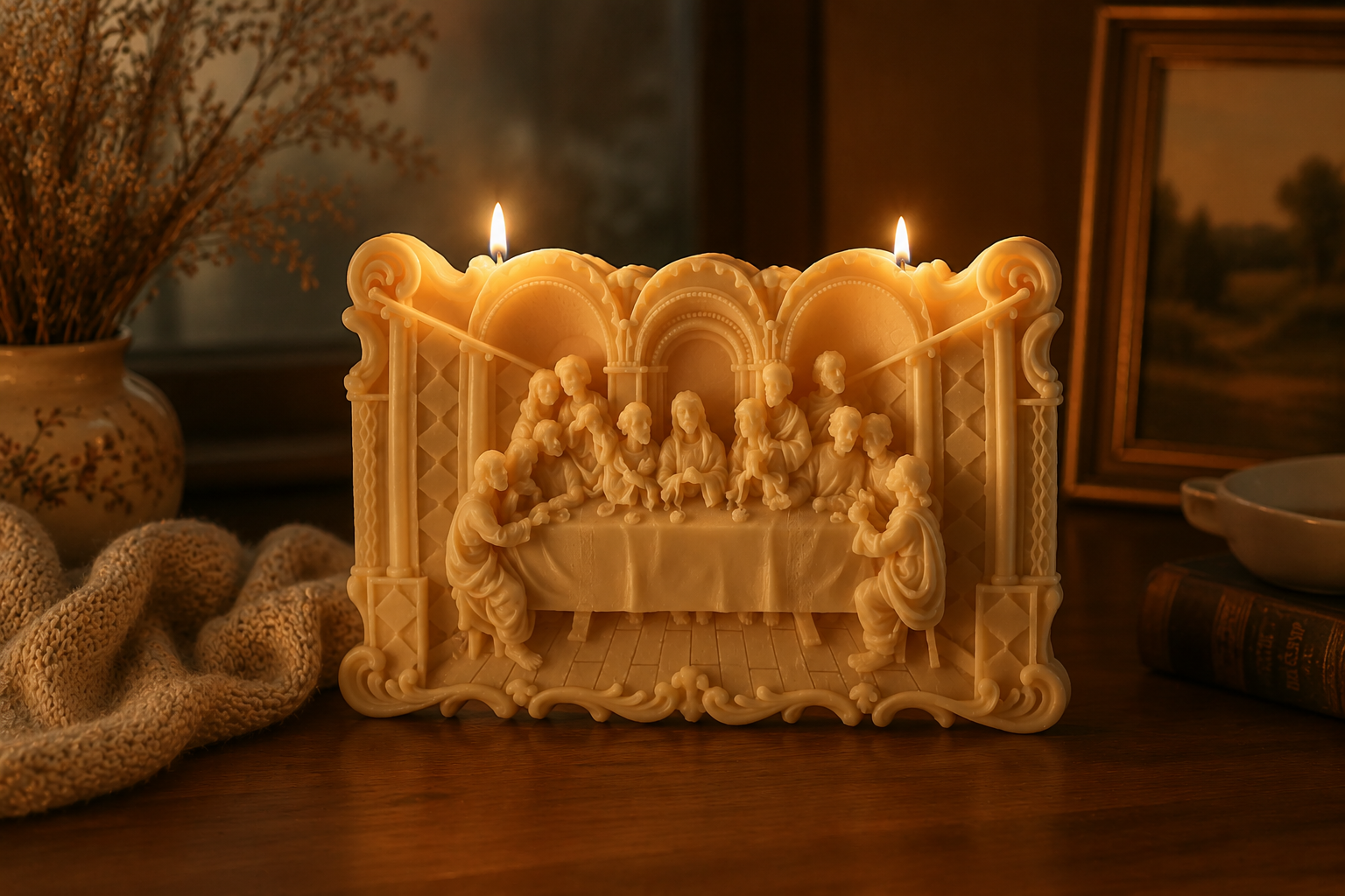 12 Apostles Candle 6x9 inches