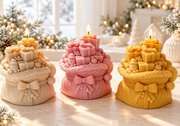 Christmas Gift Bag Candle 3.7x3.5 inches