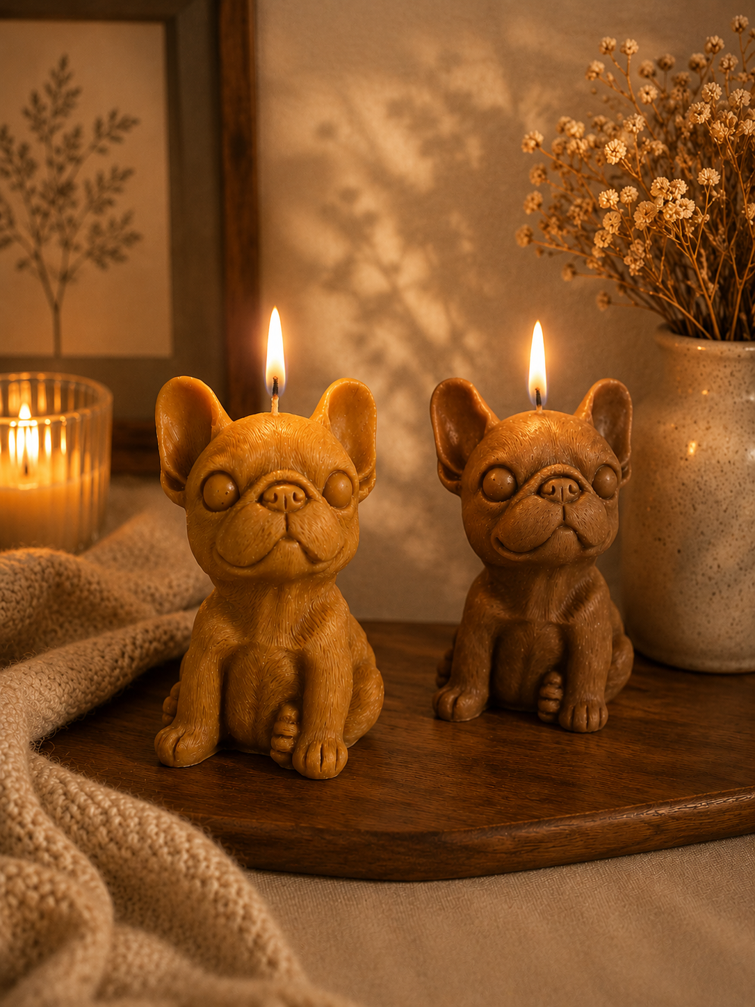 Puppy Candle