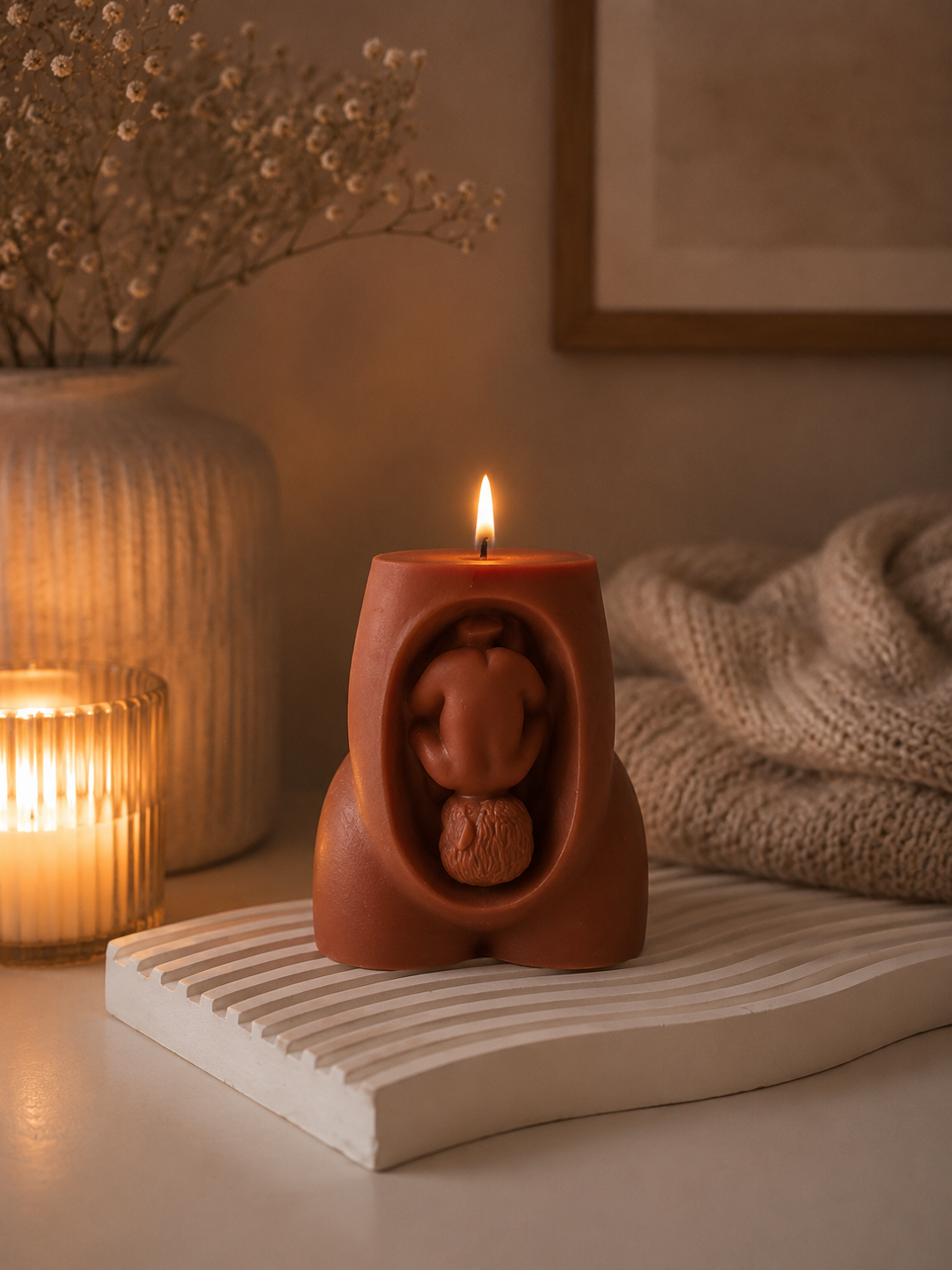 Maternity Belly Candle