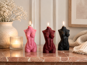 Small Female Body Candle
