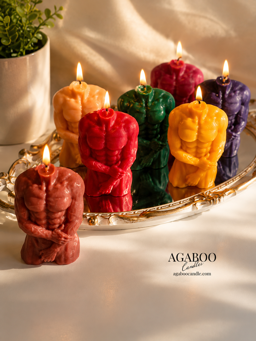 Male Figure Candle