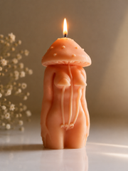 Mushroom Lady Candle