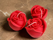 Medium Rose Shaped Candle