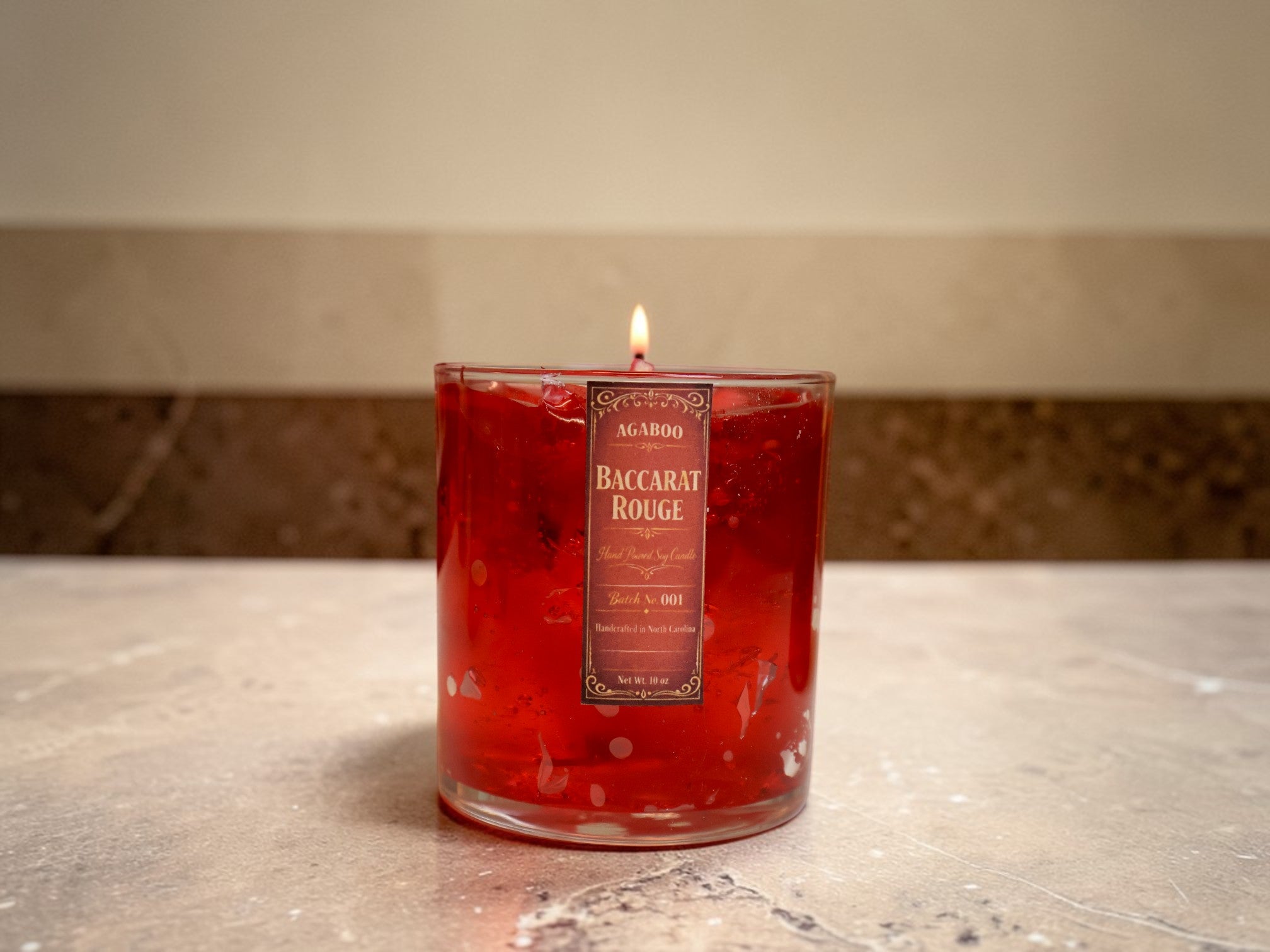 Whiskey / Baccarat Rouge Candle