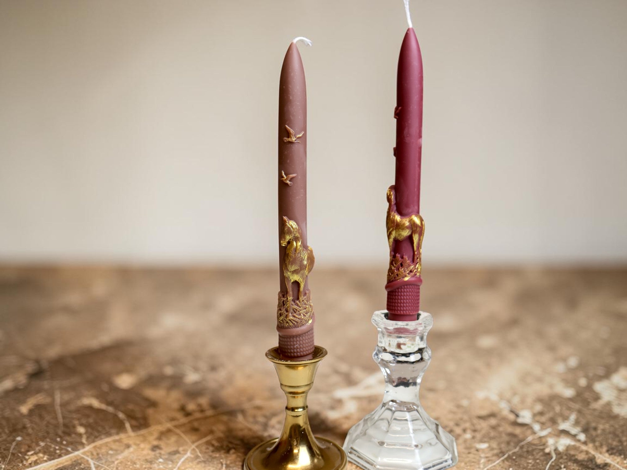 Horse Taper Candle