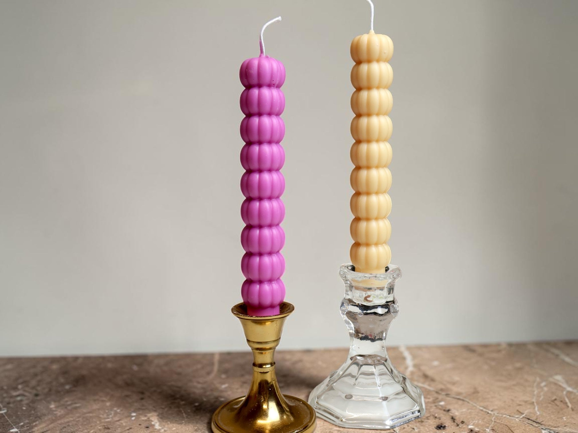 Pumpkins Taper Candle