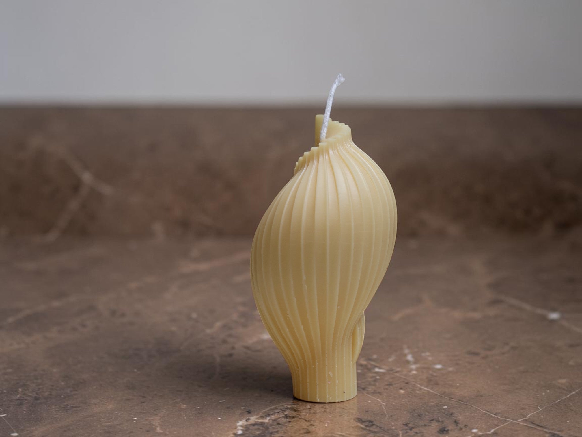 Abstract Spiral Candle