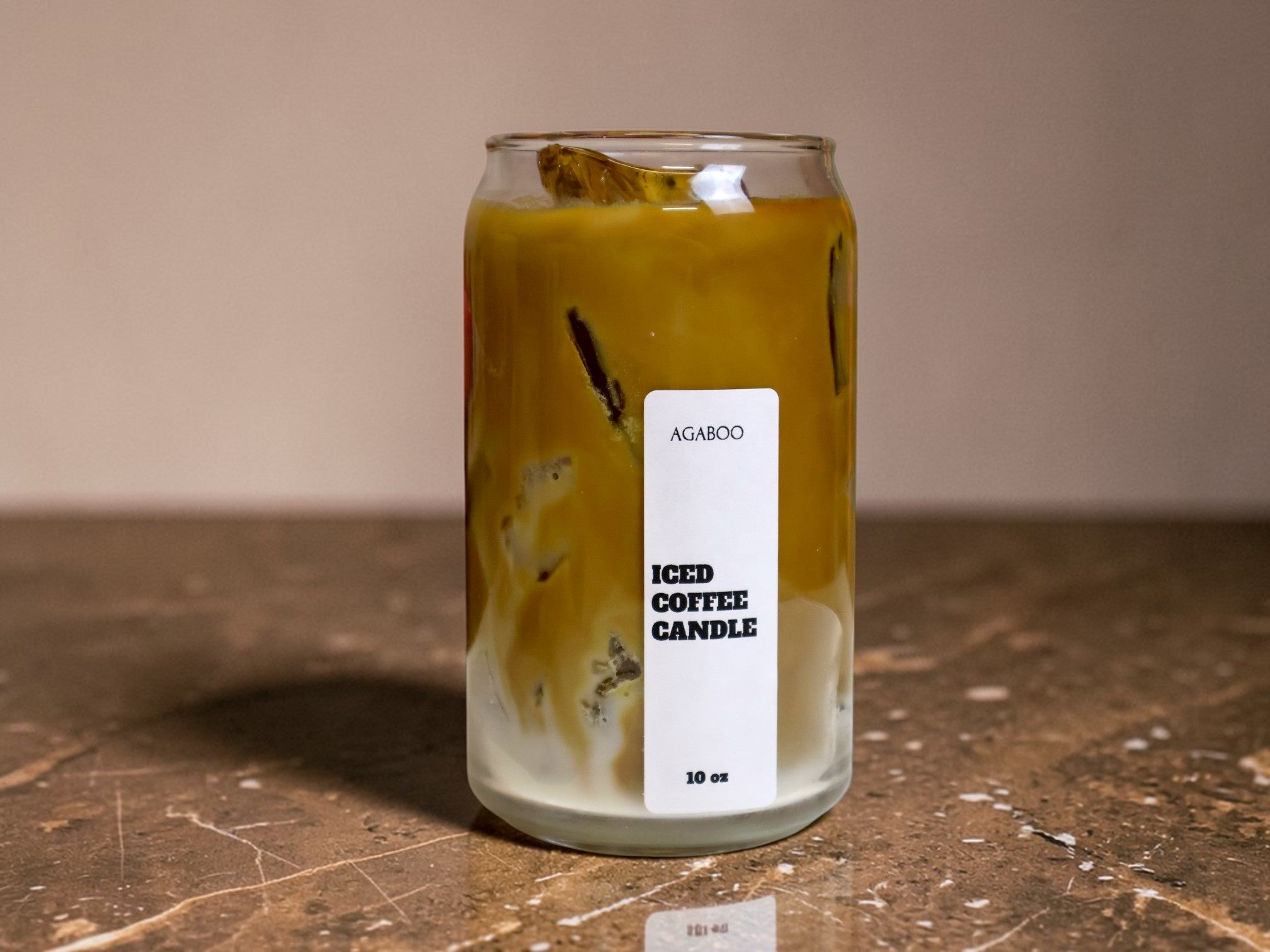Large Iced Coffee Candle