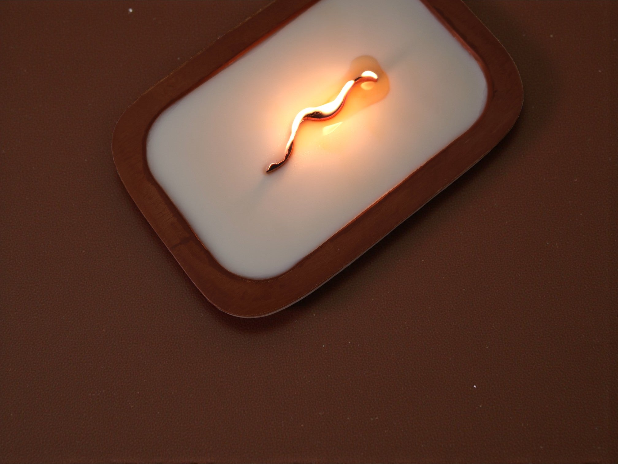 Luxury Wooden Bowl Candle