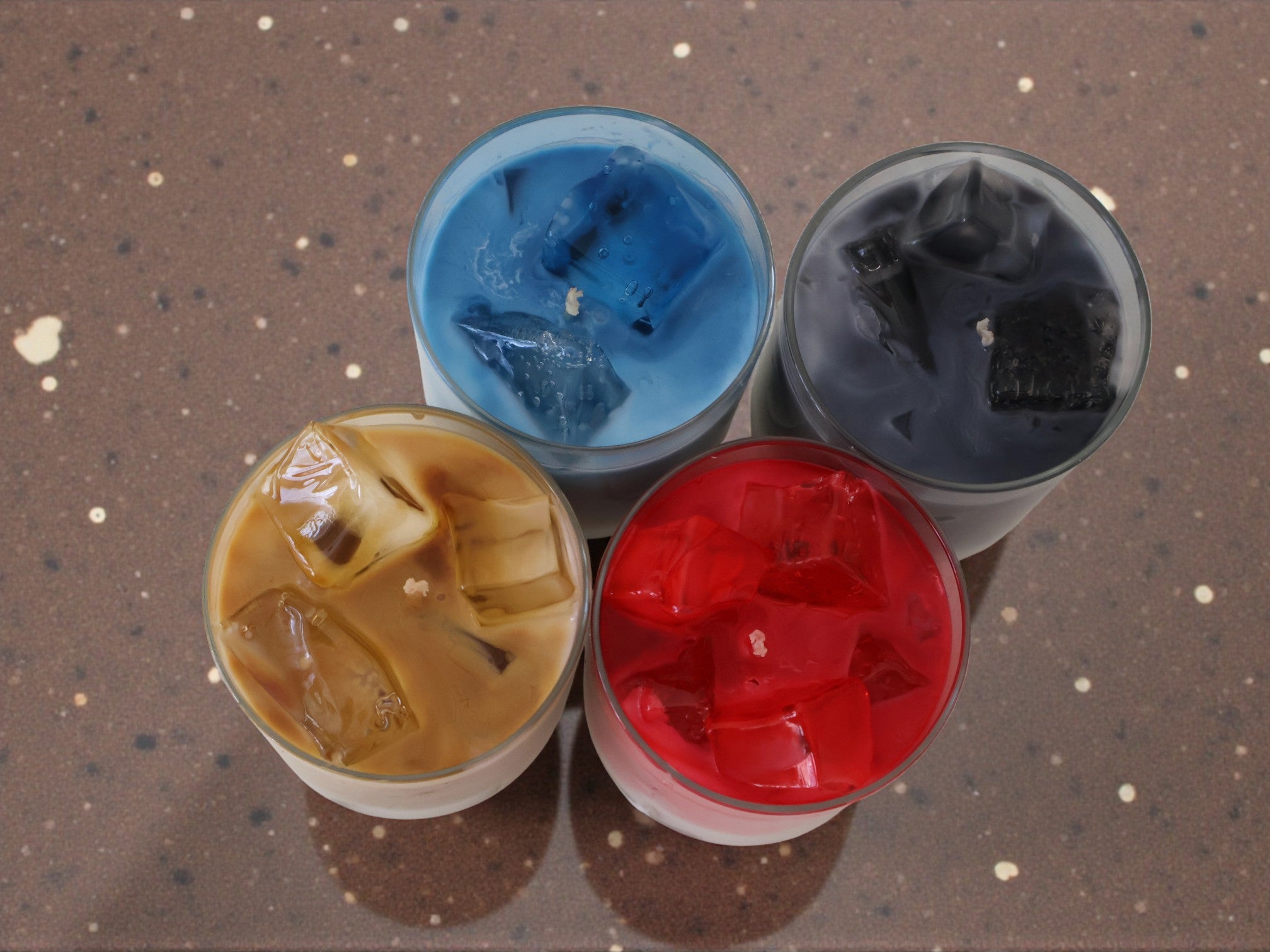 Iced Coffee Candle Dessert