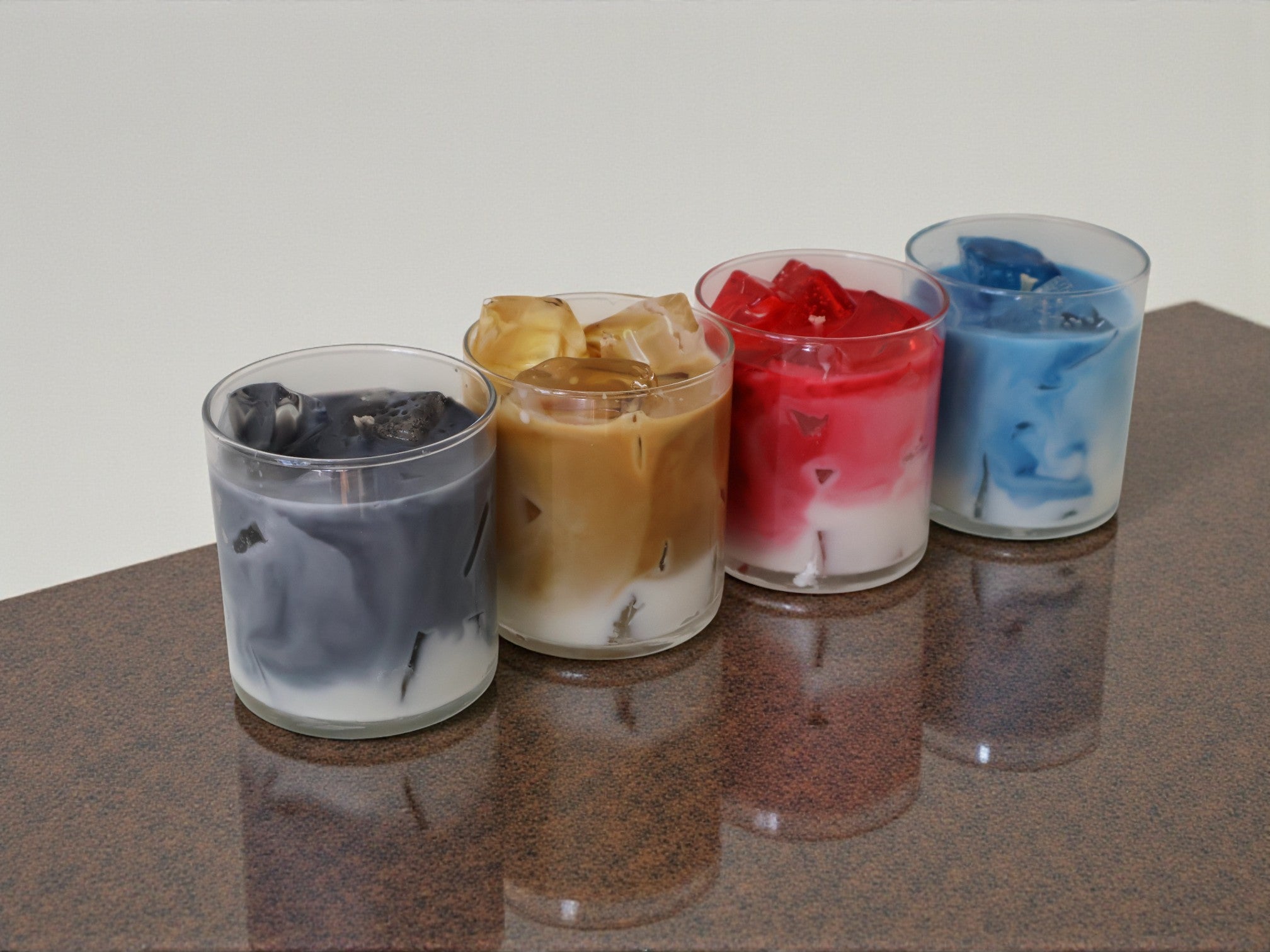 Iced Coffee Candle Dessert