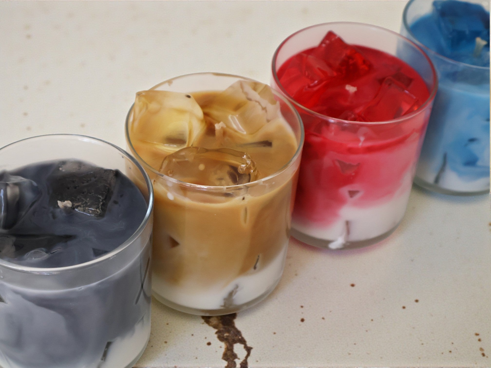 Iced Coffee Candle Dessert