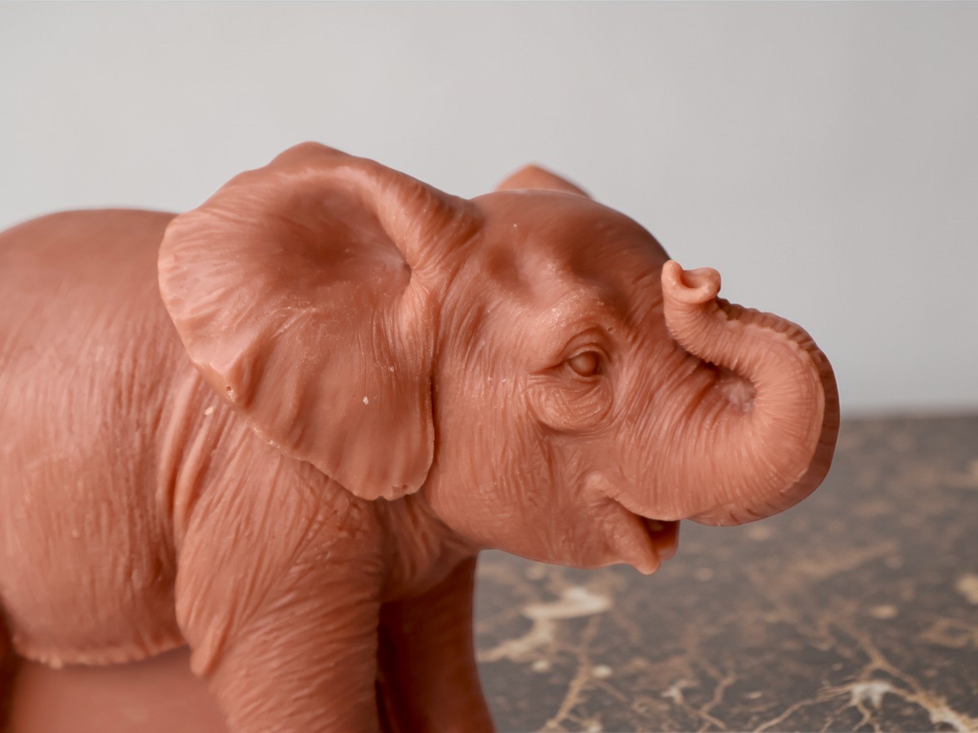 Elephant Sculpture Candle