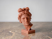 Apollo Bust Candle