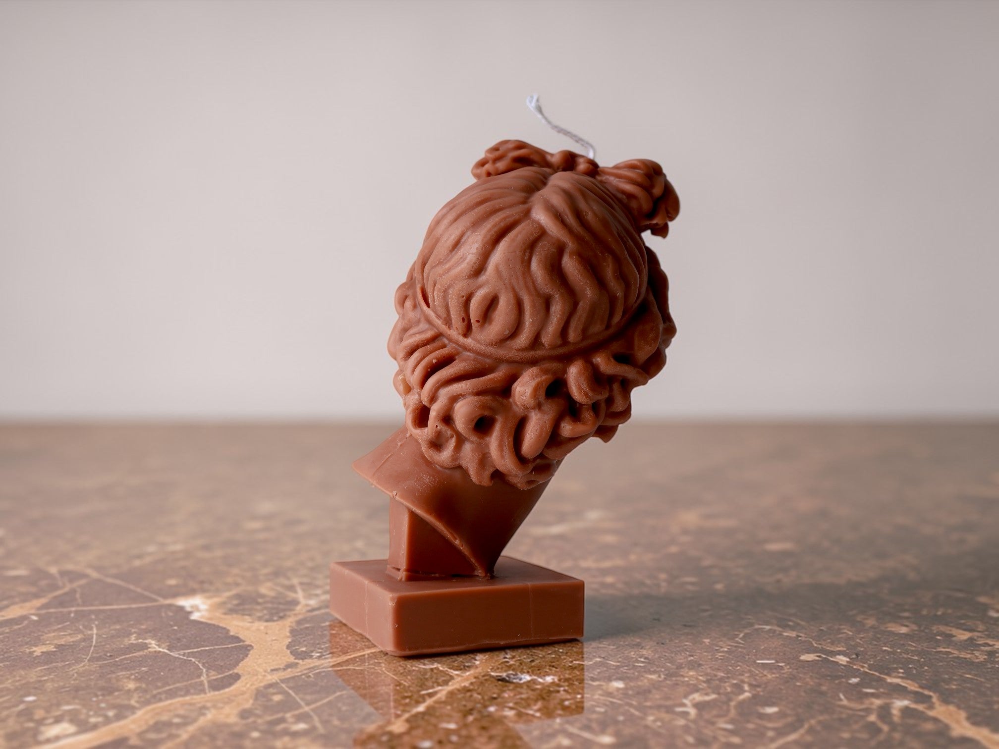Apollo Bust Candle