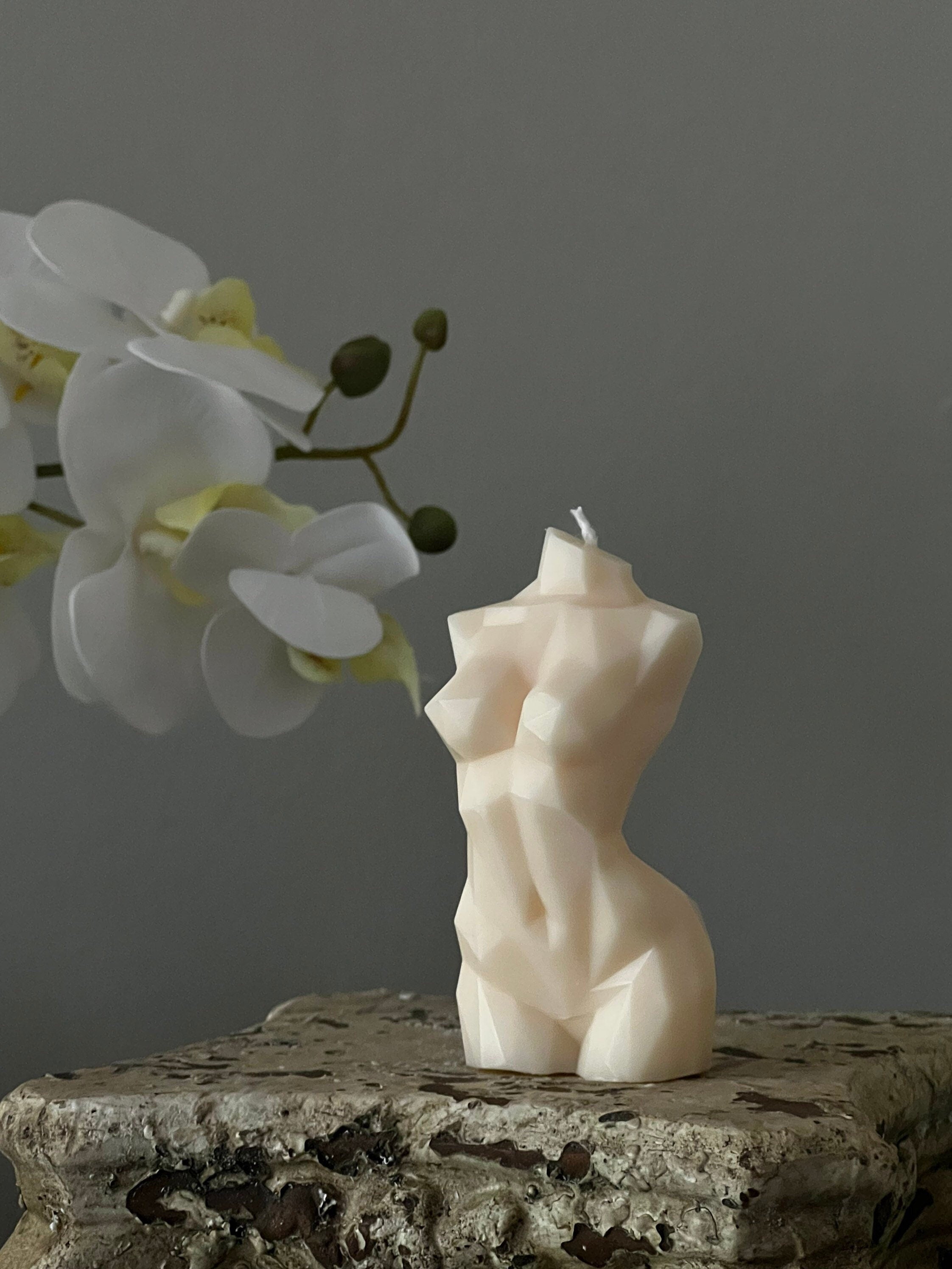 Small Female Body Candle