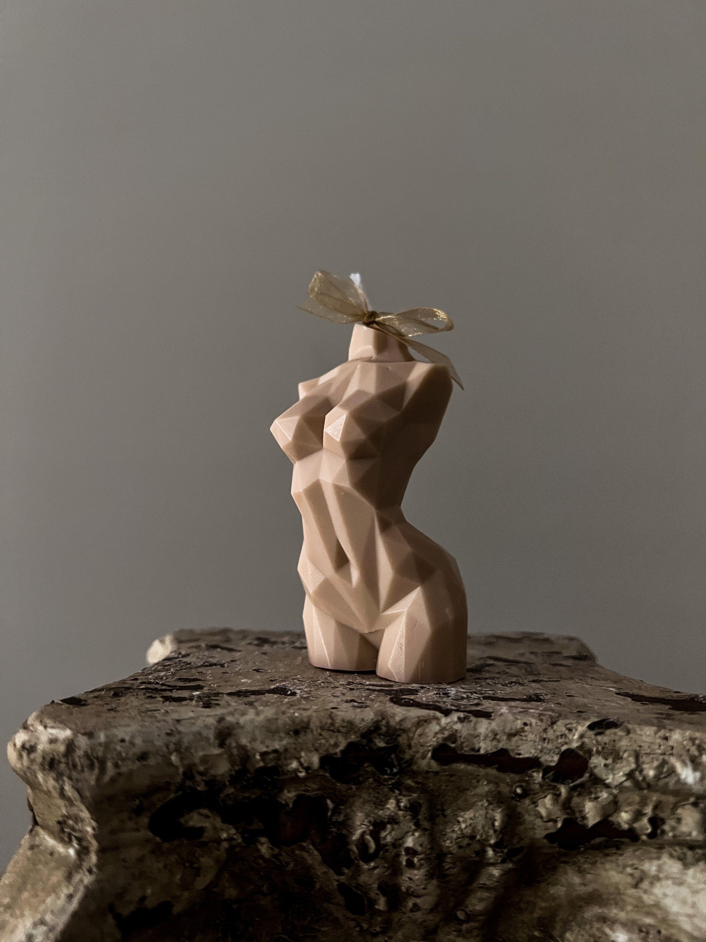 Small Female Body Candle