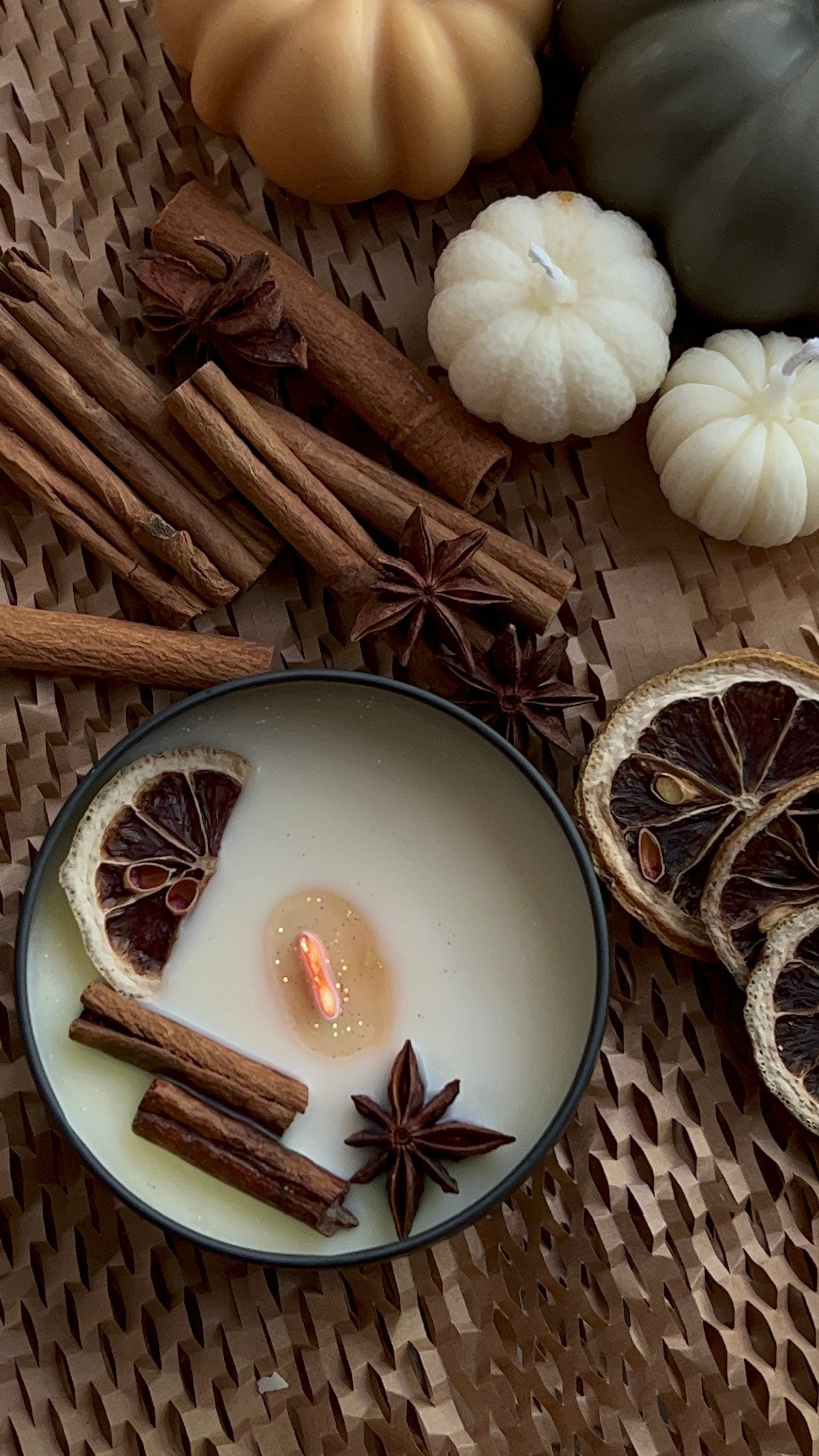 Fall Aromatherapy Candle