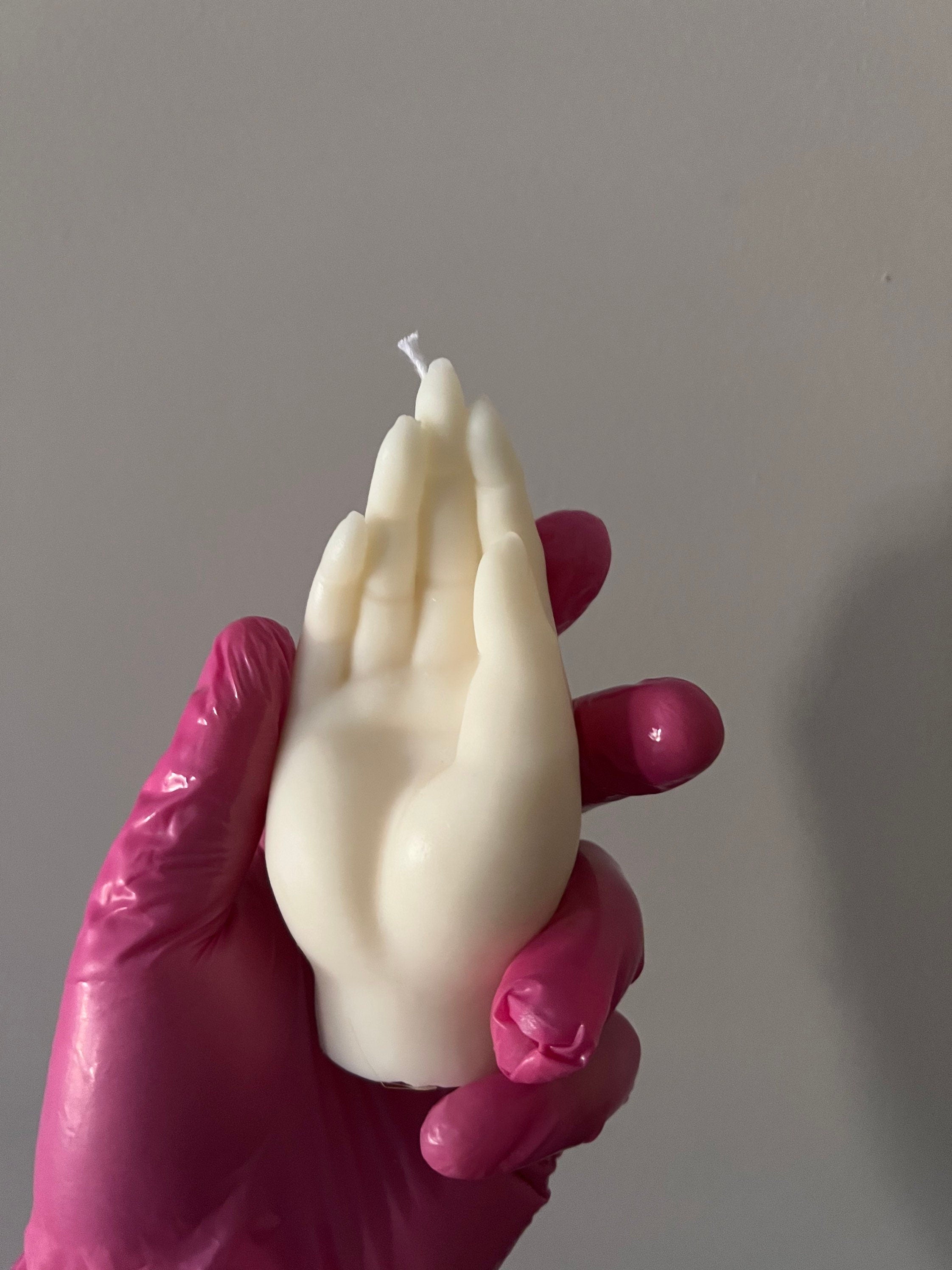Woman's Hand Candle
