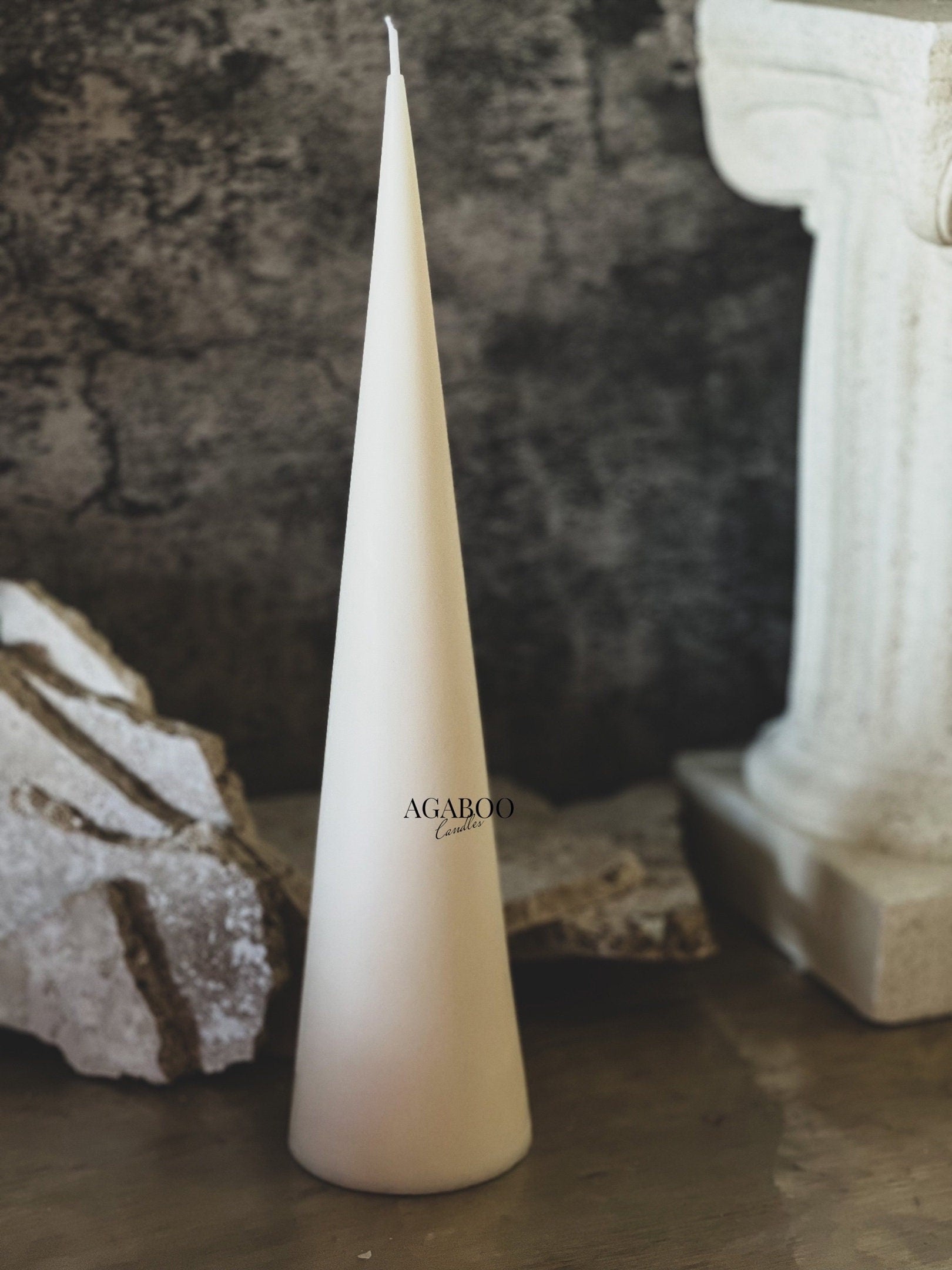 Super High Conus Pillar Candle