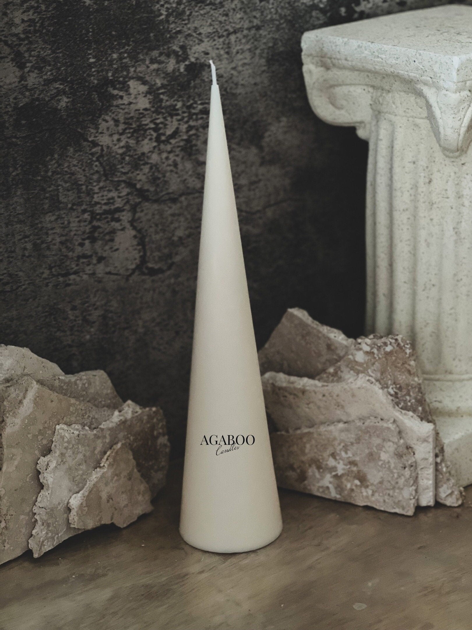 Super High Conus Pillar Candle