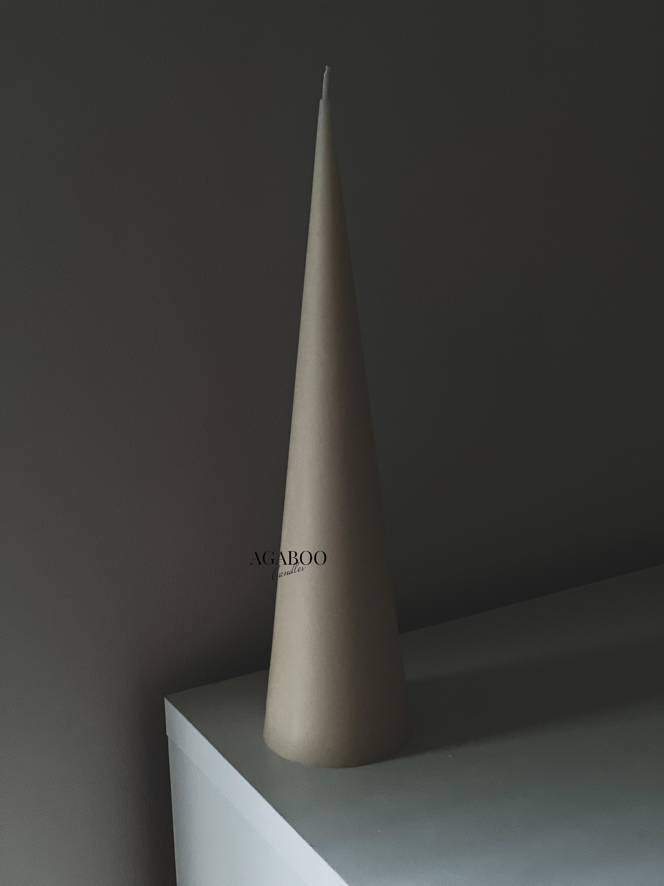Super High Conus Pillar Candle