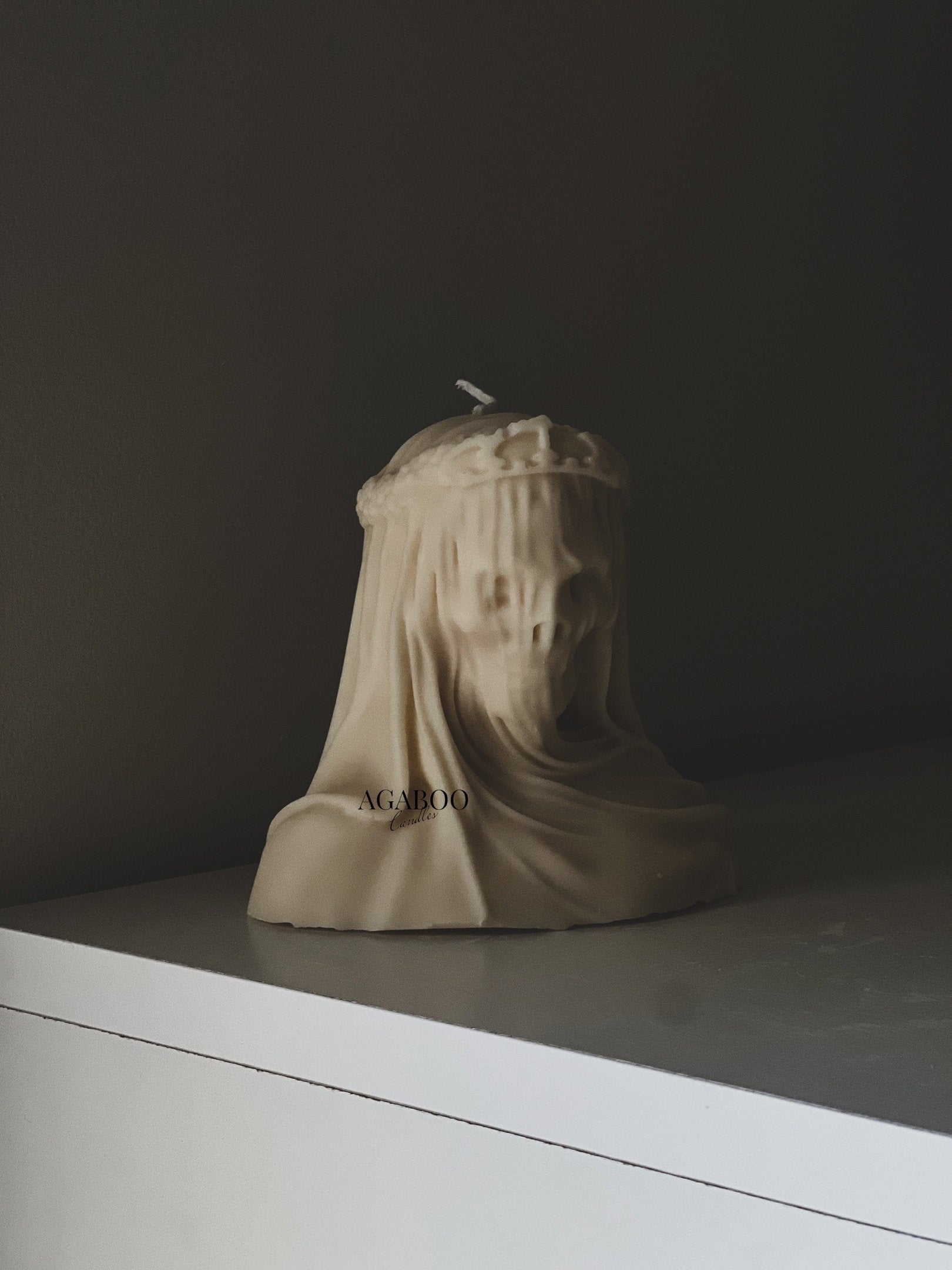 Large Veiled Death Candle