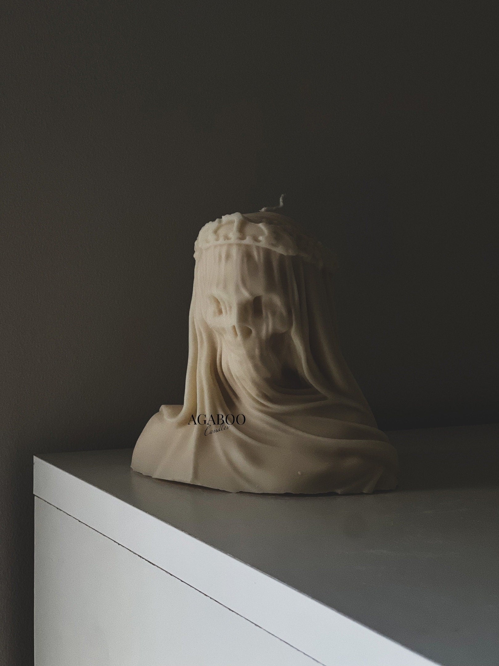 Large Veiled Death Candle