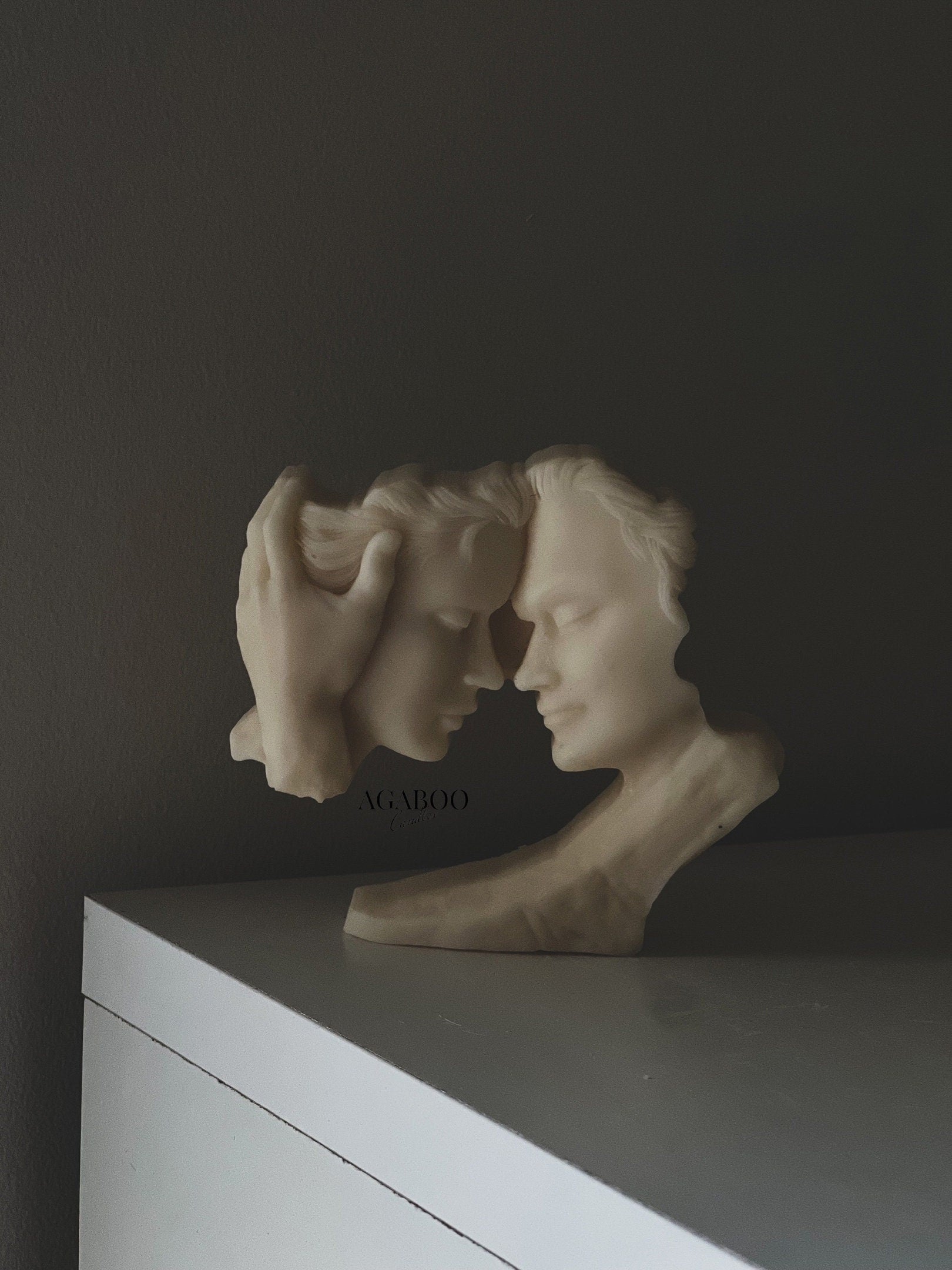 Lovers Candle 4.5x4.5 inches